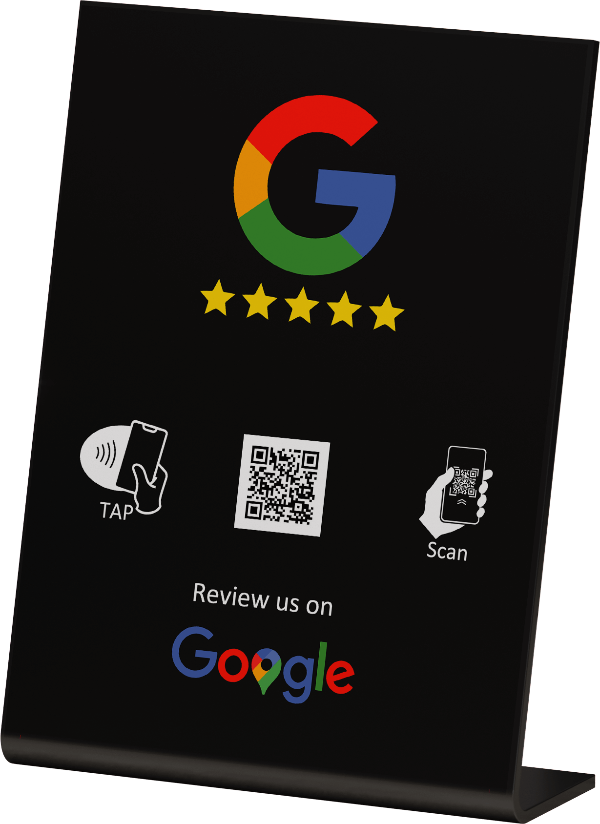 Google Reviews NFC tafelstandaard