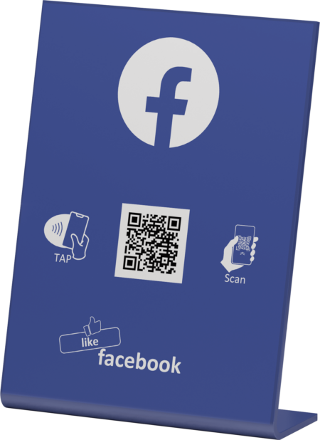 Facebook NFC Tafelstandaard