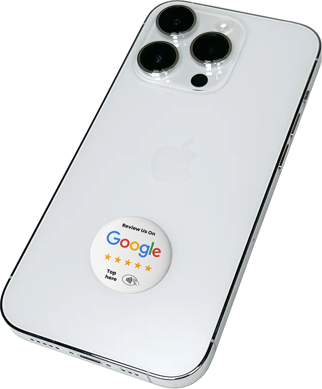 Google Reviews NFC Telefoontag