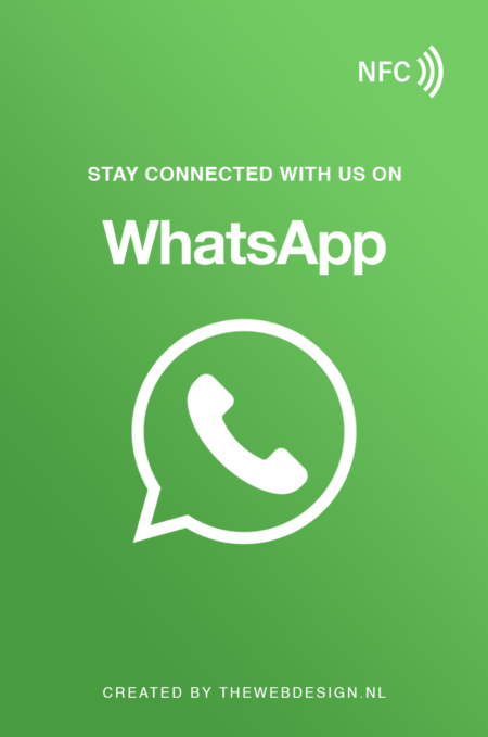 WhatsApp NFC Kaart