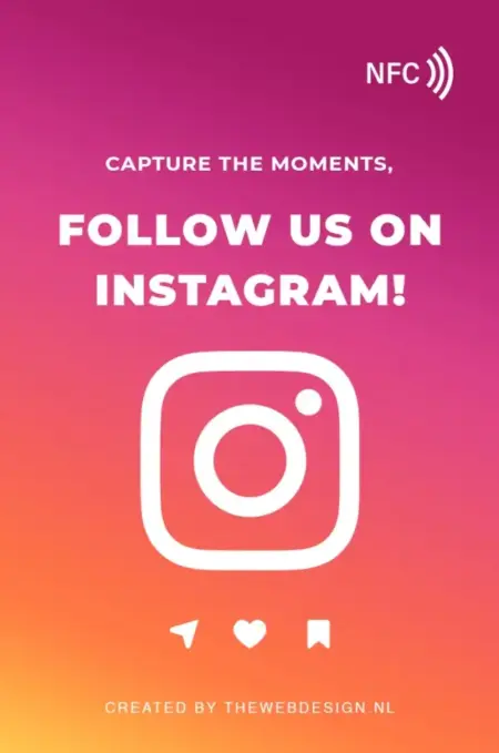 Instagram NFC Card Instagram NFC Card