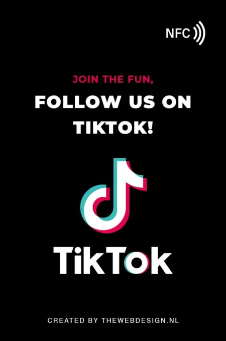 TikTok NFC Card TikTok NFC Card