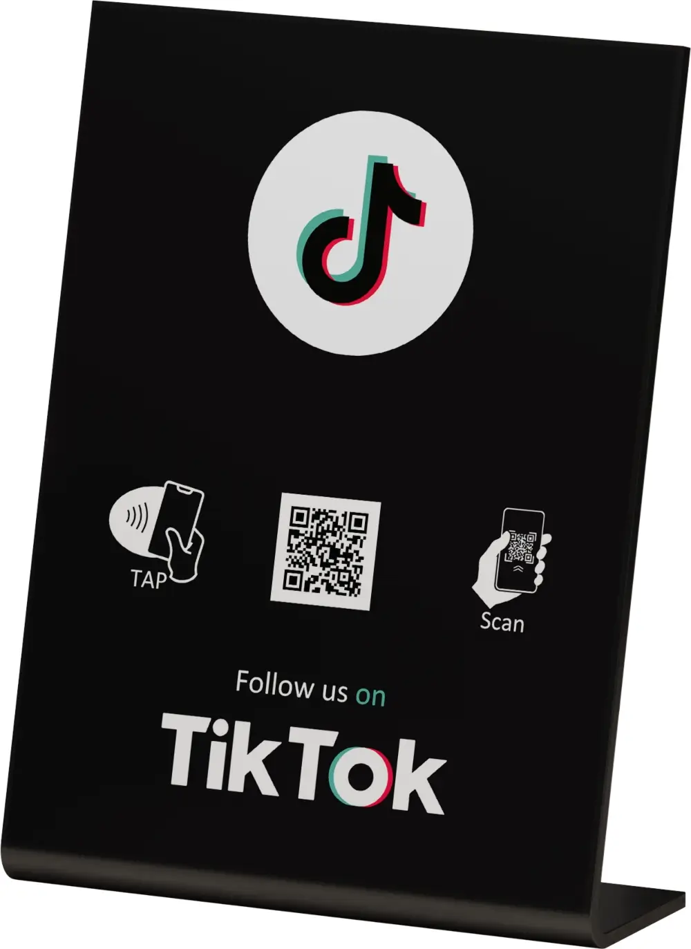 TikTOk NFC Table Stand / Display TikTOk NFC Table Stand / Display
