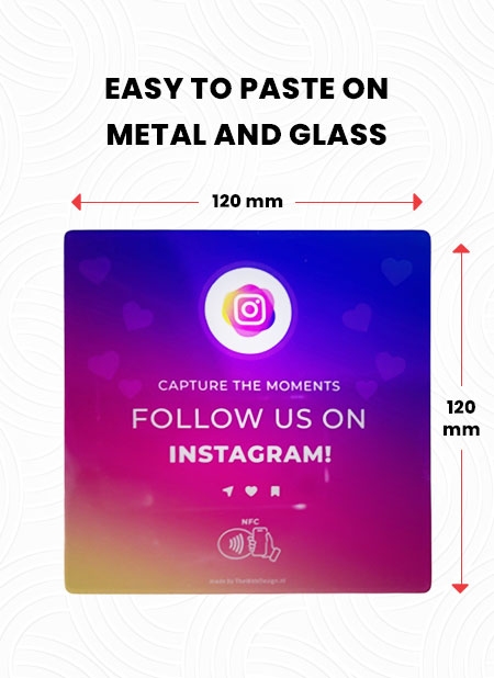 Instagram QR Plate Instagram QR Plate
