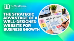 strategic advantage well designed website business growth