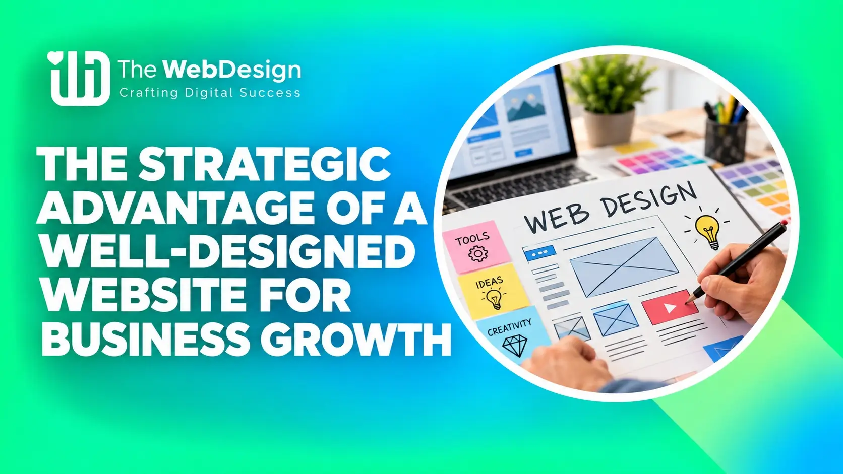 strategic advantage well designed website business growth