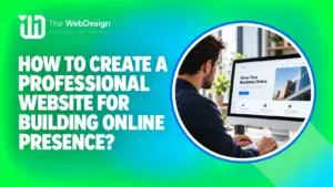 create professional website online presence