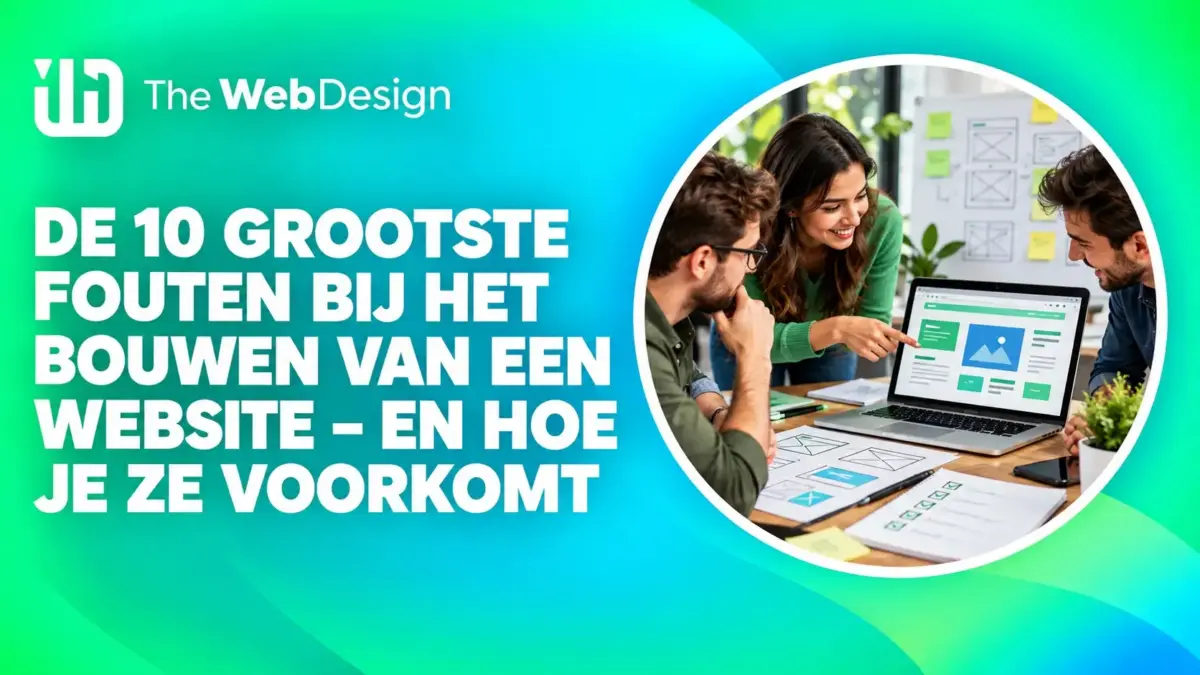 de 10 grootste fouten bij het bouwen van een website