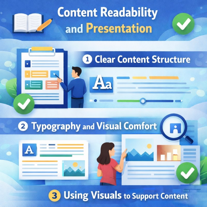 Content Readability And Presentation