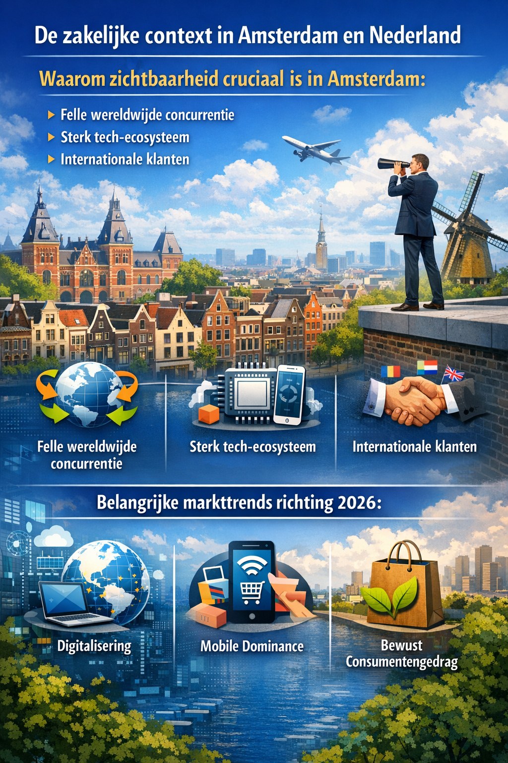 De Huidige Zakelijke Context In Amsterdam En Nederland