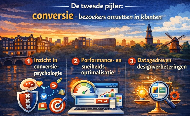 De Tweede Pijler Conversie Bezoekers Omzetten In Klanten