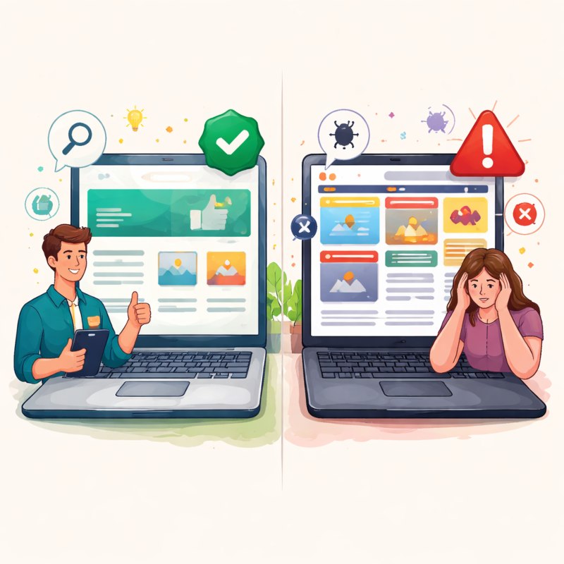 Hoe Dit Verschil De Kwaliteit Van Een Website Beinvloedt