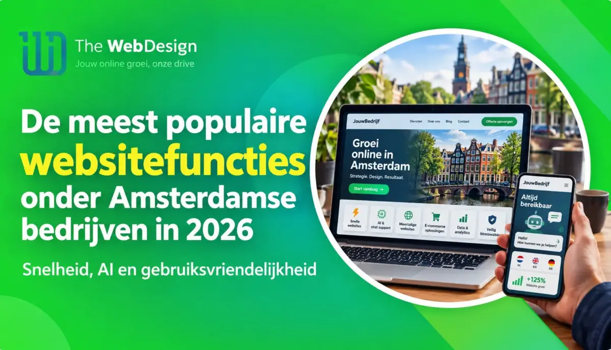 populaire websitefuncties amsterdamse bedrijven