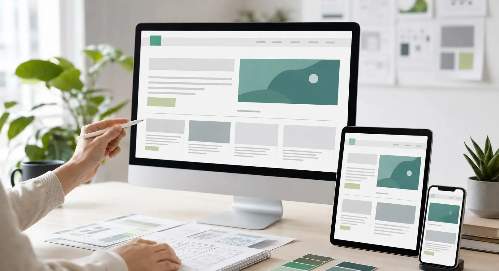 Responsieve Websitestructuur En Layout