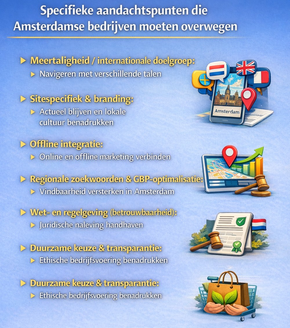 Specifieke Aandachtspunten Die Amsterdamse Bedrijven Moeten Overwegen