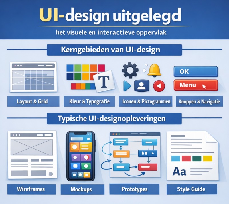 Ui Design Uitgelegd Het Visuele En Interactieve Oppervlak