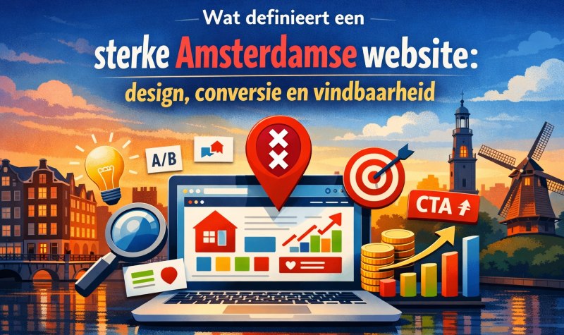 wat definieert een sterke amsterdamse website