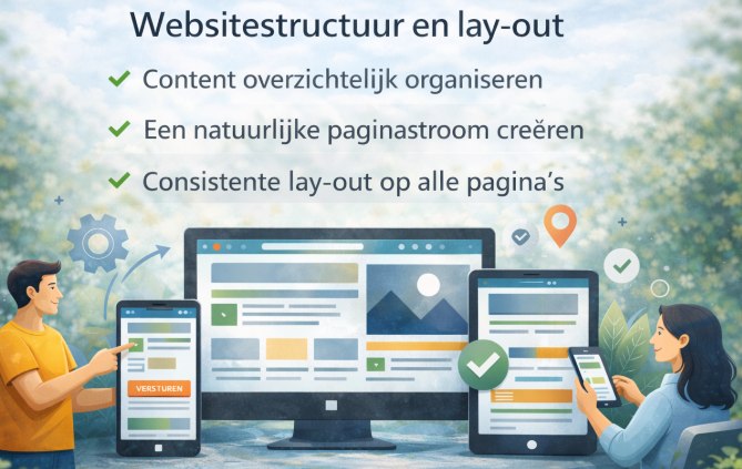 Websitestructuur En Lay Out