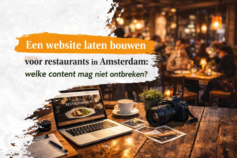 een website laten bouwen voor restaurants in amsterdam