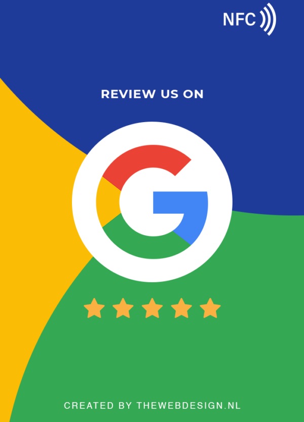 Google Review Nfc Card