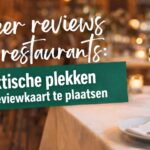 Meer reviews voor restaurants: 7 praktische plekken om je reviewkaart te plaatsen Meer reviews voor restaurants: 7 praktische plekken om je reviewkaart te plaatsen