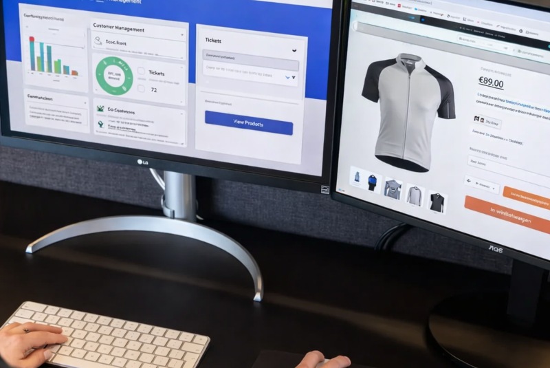 Online Webshop Dashboard En Productpagina