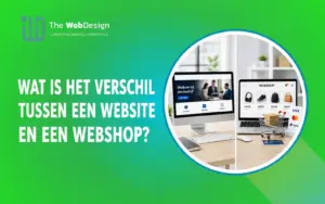 website versus webshop