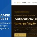 Waarom Amsterdamse restaurants een website moeten bouwen die focust op beleving en visuele aantrekkingskracht