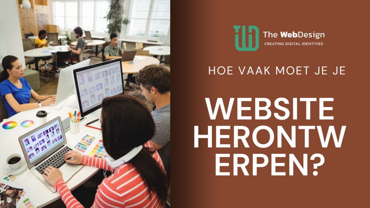 hoe vaak moet je je website herontwerpen