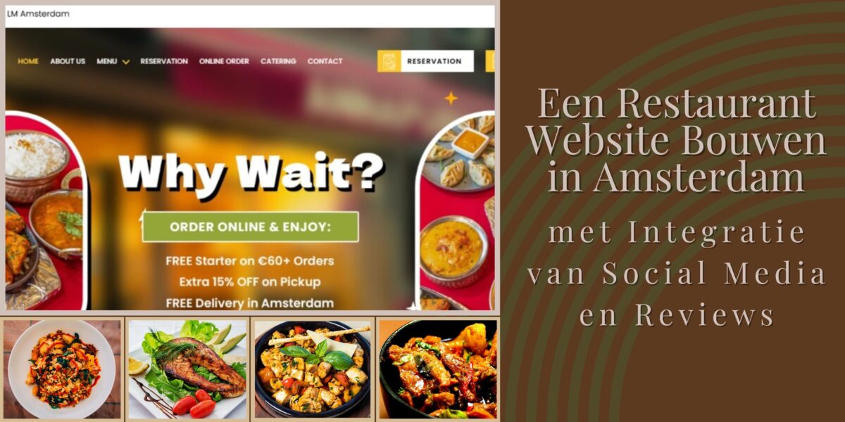 restaurant website bouwen amsterdam