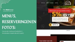 restaurantwebsite in amsterdam