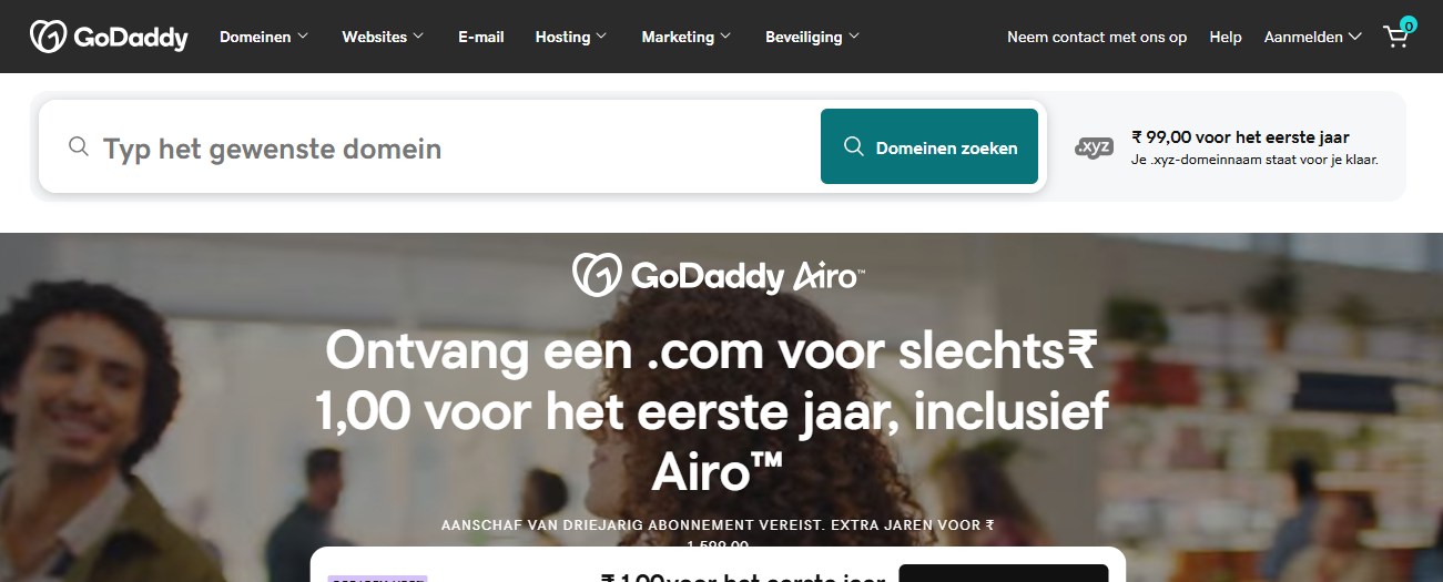 Godaddy Websitebouwer
