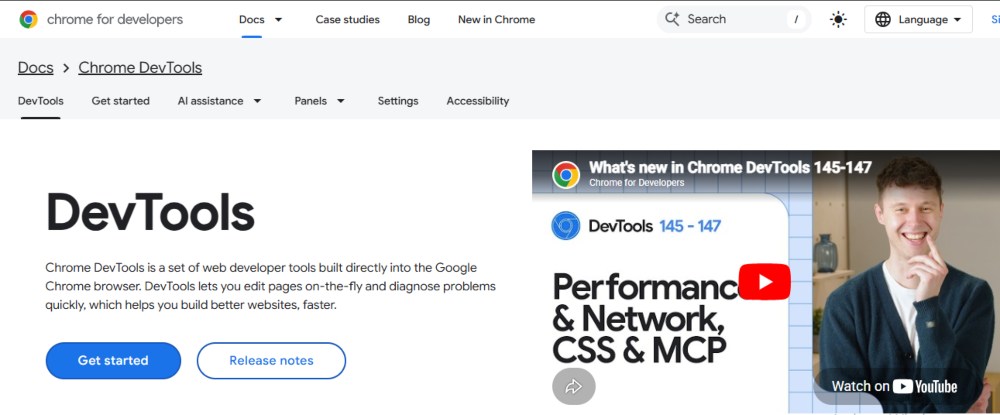 Google Chrome Devtools