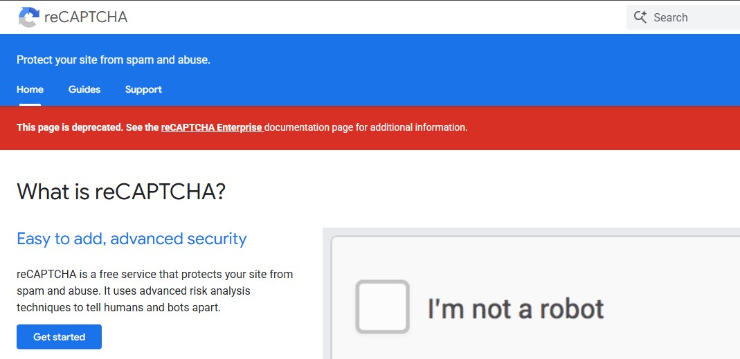 Google Recaptcha
