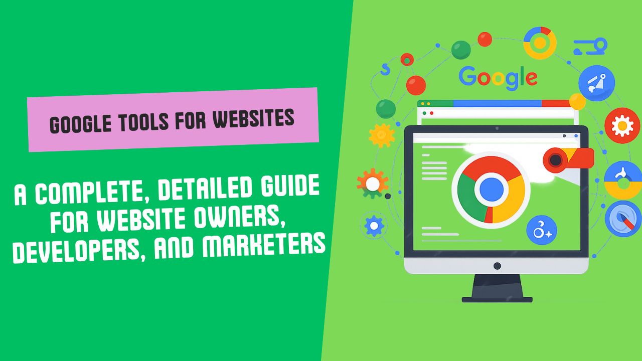 google tools for websites