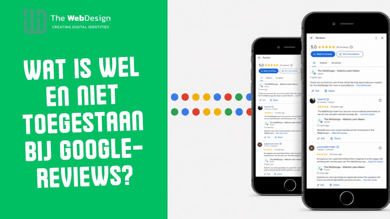 wat is wel en niet toegestaan bij google reviews