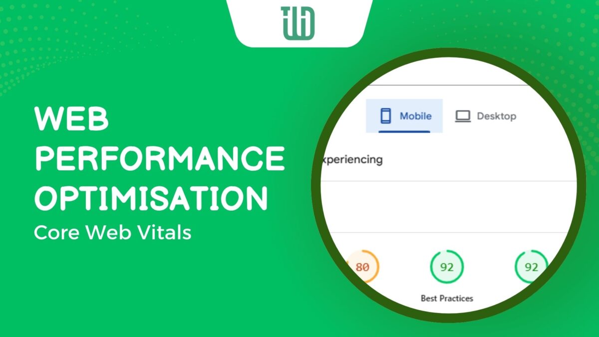 web performance optimisation core web vitals
