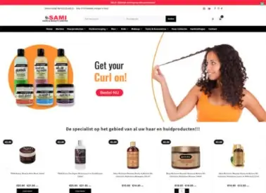 E Commerce Website In Amsterdam Sami Hair