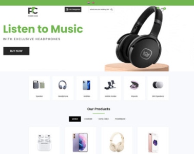 E Commerce Website The Power Chase