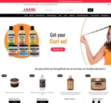 E Commercewebsite In Amsterdam Sami Hair