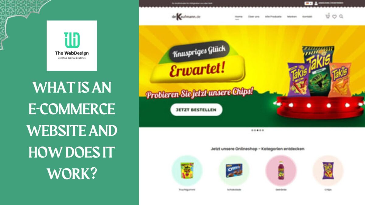 what is an e commerce website