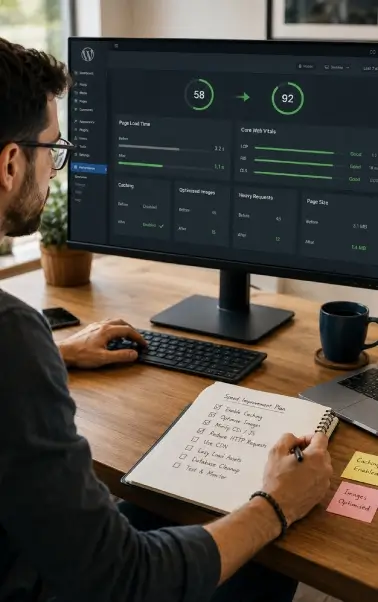 Wordpress Speed Improvement Plan